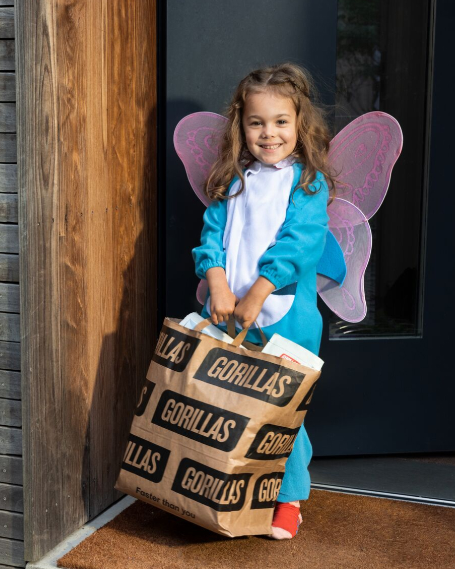 Gorillas doorstep delivery